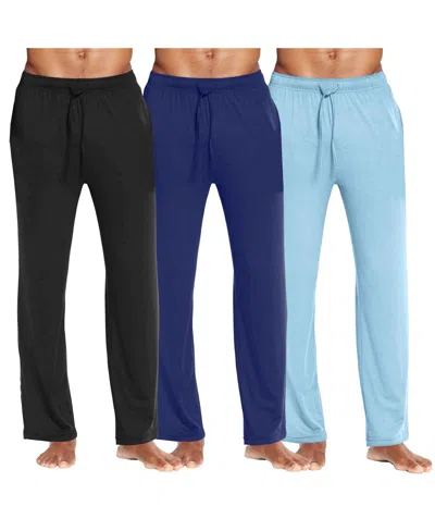 GALAXY BY HARVIC MEN'S CLASSIC LOUNGE PANTS, PACK OF 3