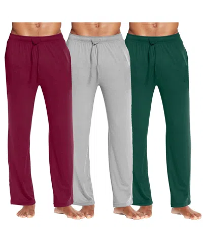 GALAXY BY HARVIC MEN'S CLASSIC LOUNGE PANTS, PACK OF 3