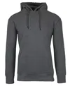 Galaxy By Harvic Men's Heavyweight Fleece-lined Pullover Hoodie Sweatshirt In Charcoal