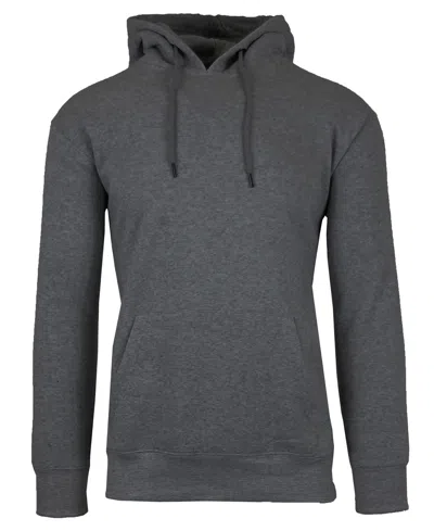 GALAXY BY HARVIC MEN'S HEAVYWEIGHT FLEECE-LINED PULLOVER HOODIE SWEATSHIRT