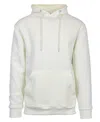 Galaxy By Harvic Men's Heavyweight Fleece-lined Pullover Hoodie Sweatshirt In Natural