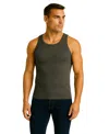 Galaxy By Harvic Men's Heavyweight Ribbed Tank Top
