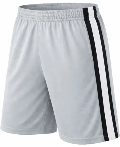 Galaxy By Harvic Men's Jump Start Drawstring Shorts In Gray