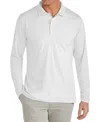 Galaxy By Harvic Men's Jump Start Modern Fit Polo Shirt In White