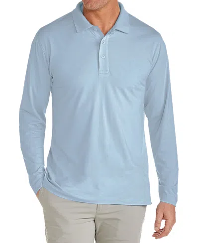 Galaxy By Harvic Men's Jump Start Modern Fit Polo Shirt In Blue