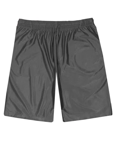 Galaxy By Harvic Men's Moisture-wicking Performance Dazzle Shorts In Charcoal