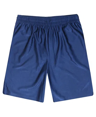 Galaxy By Harvic Men's Moisture-wicking Performance Dazzle Shorts In Navy