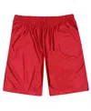Galaxy By Harvic Men's Moisture-wicking Performance Dazzle Shorts In Red