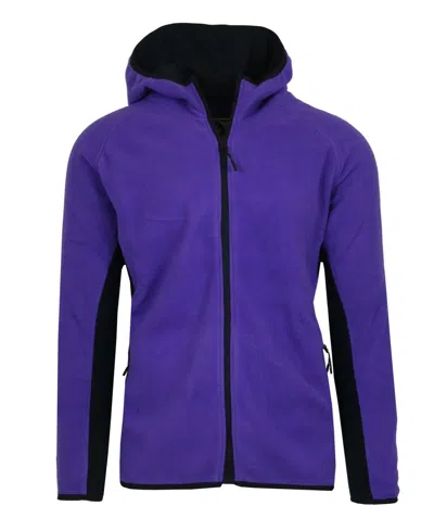 GALAXY BY HARVIC MEN'S POLAR FLEECE TECH ZIP HOODIE