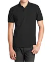 Galaxy By Harvic Men's Polo Avenue Short Sleeve Pique Polo Shirt In Black