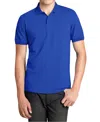 Galaxy By Harvic Men's Polo Avenue Short Sleeve Pique Polo Shirt