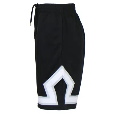 Galaxy By Harvic Men's Premium Active Moisture Wicking Workout Mesh Shorts With Trim In Black