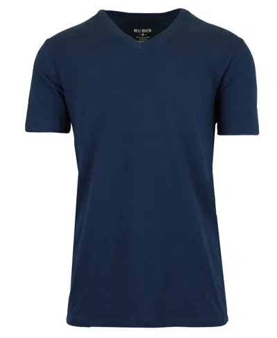 Galaxy By Harvic Men's Short Sleeve Stretch T-shirt In Blue