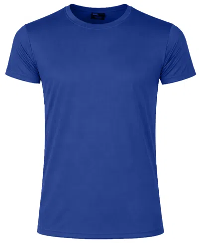 Galaxy By Harvic Men's Short-sleeve T-shirt In Blue