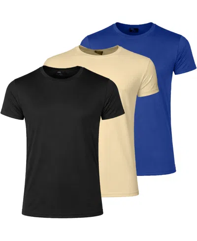 Galaxy By Harvic Men's Short-sleeve T-shirt In Blue