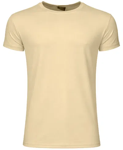 Galaxy By Harvic Men's Short-sleeve T-shirt In Neutral