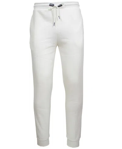 Galaxy By Harvic Men's Slim-fit Jogger Sweatpants In White