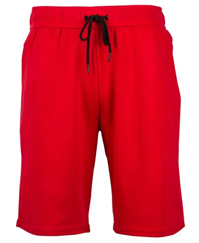 Galaxy By Harvic Men's Tech Fleece Performance With Heat Seal Zipper Pocket Shorts