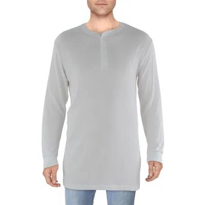 Galaxy By Harvic Mens Thermal Long Sleeves Henley Shirt