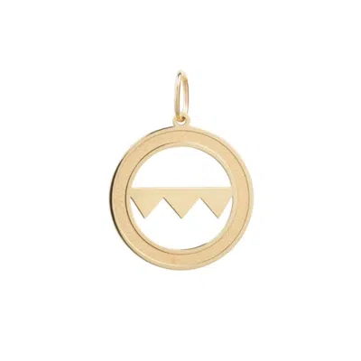 Galer Women's Fang Gold Talisman Pendant