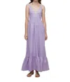 Galeria Botanico Dress In Lilac In Blue