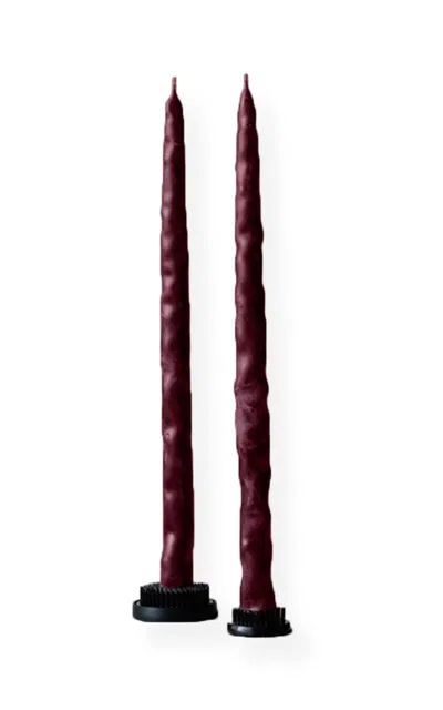 Galerie Was Root Candlestick In Red