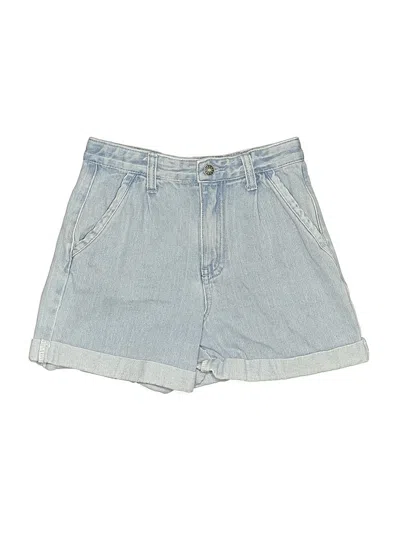Pre-owned Galeries Lafayette Denim Shorts In Blue