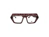 Galfer Eyewear Women's Black / Brown / Pink Apicivs Eyeglasses Minimalistic Double Bridge Designer Frame