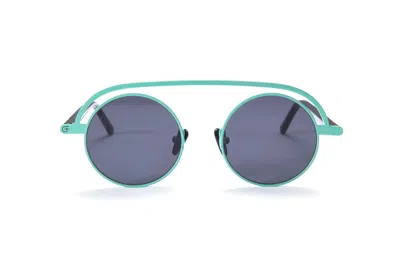 Galfer Eyewear Women's Neutrals / Black Jigueras Sunglasses Elegant Minimalistic Round Frame