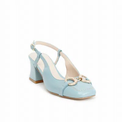 Galieti Women's Casoria Slingback Mules In Powder Blue