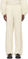 Galilee-by-sea Off-white Evening Track Pants In Off-white