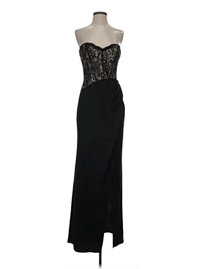 Pre-owned Galina Signature Cocktail Dress In Black