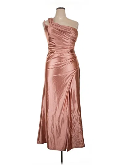 Pre-owned Galina Signature Cocktail Dress In Brown