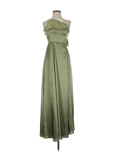 Pre-owned Galina Signature Cocktail Dress In Green