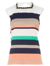 Galitzine Striped Trouser Set In Multi