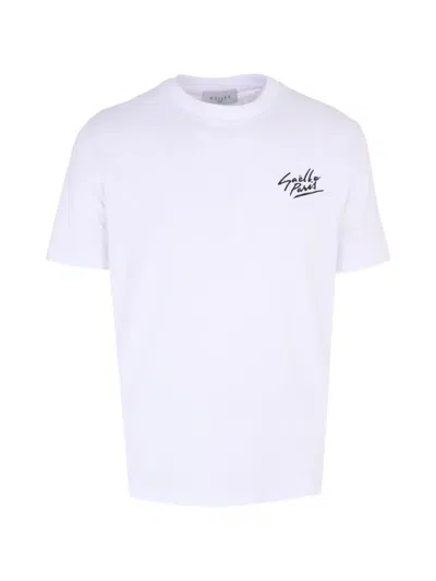 Gaëlle Cotton T-shirt In White