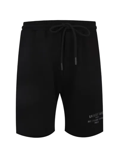 Gaëlle Drawstring Bermuda Shorts In Black