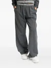 Gaëlle Elasticated-waistband Trousers In Gray
