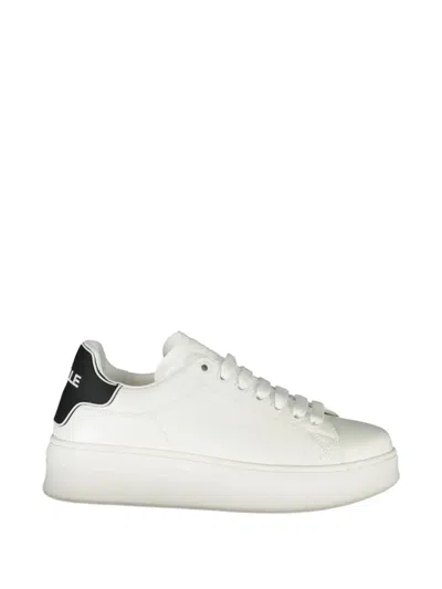 Gaëlle Lace-up Chunky Sneakers In White