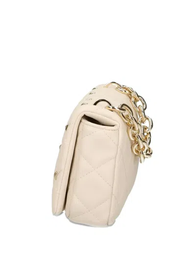 Gaëlle Mini Catena Studded Quilted Tote Bag In Neutral