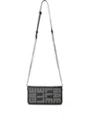 Gaëlle Mini Studded Chain-strap Cross Body Bag In White