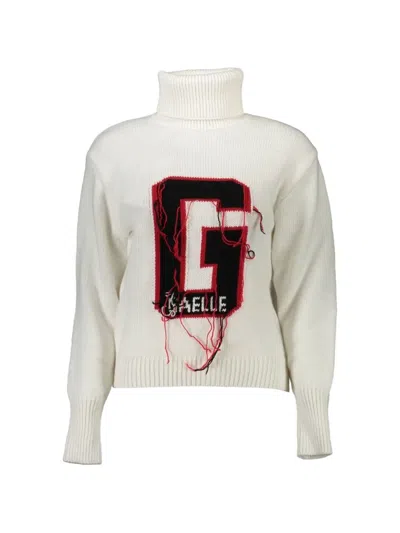 Gaëlle Roll-neck Sweater In White