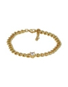 Galleria Armadoro Catena Celeste Bracelet Woman Bracelet Gold Size - Brass In Gold
