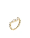 Galleria Armadoro Gatsby Ring Woman Ring Gold Size 7.75 925/1000 Silver In Gold