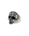Galleriadele Women's The Silver Skull Ring In Silver