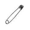 Galleriadele Women's The Silver Skull Safety Pin In Black