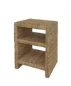 GALLERIE DECOR BRISTOL SQUARE SIDE TABLE