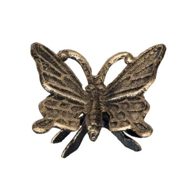 Gallerie Ii Butterfly Metal Decorative Figurine In Gold