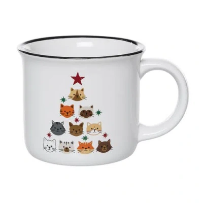 Gallerie Ii Cat Tree Mug In White