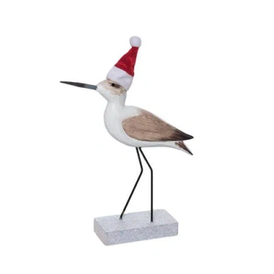 Gallerie Ii Christmas Godwit Figurine In White